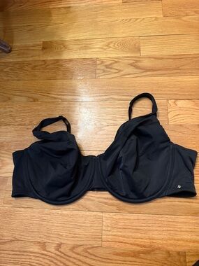 Cacique Black Underwire Bra  - 48DD